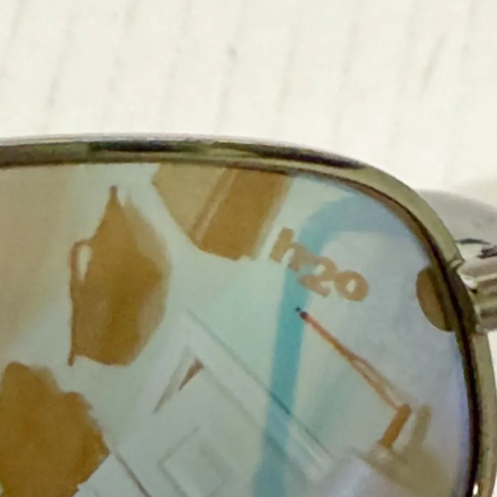 Revo H2O Polarized Sunglasses RE 3012 080/63 51-19 135 Made In Italy Oval Mirror